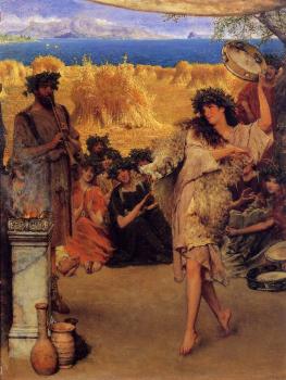 Sir Lawrence Alma-Tadema : Harvest Festival